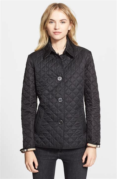 burberry copford quilted jacket|Burberry Brit Fitted Quilted Copford Jacket Women .